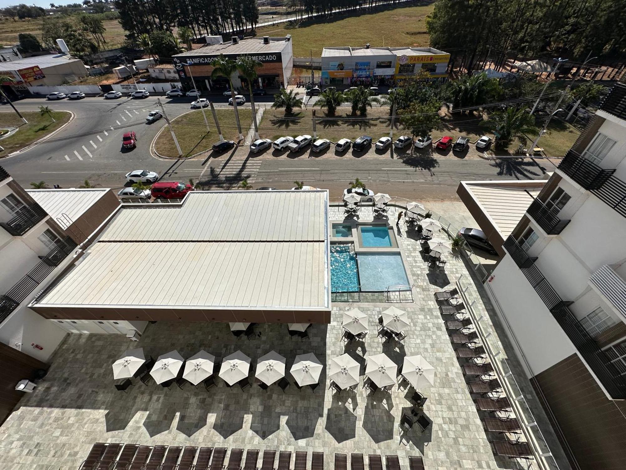 Spazzio Diroma - Com Acesso Acqua Park Caldas Novas Exteriör bild