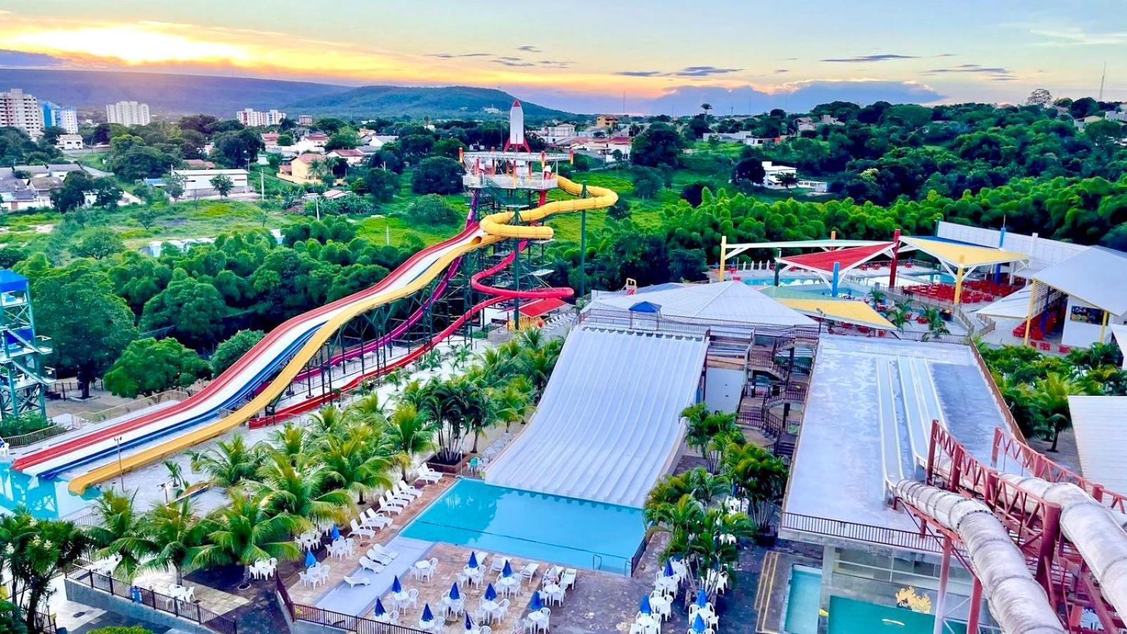 Spazzio Diroma - Com Acesso Acqua Park Caldas Novas Exteriör bild